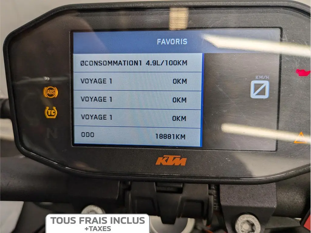 2018 KTM 1290 SUPER DUKE R