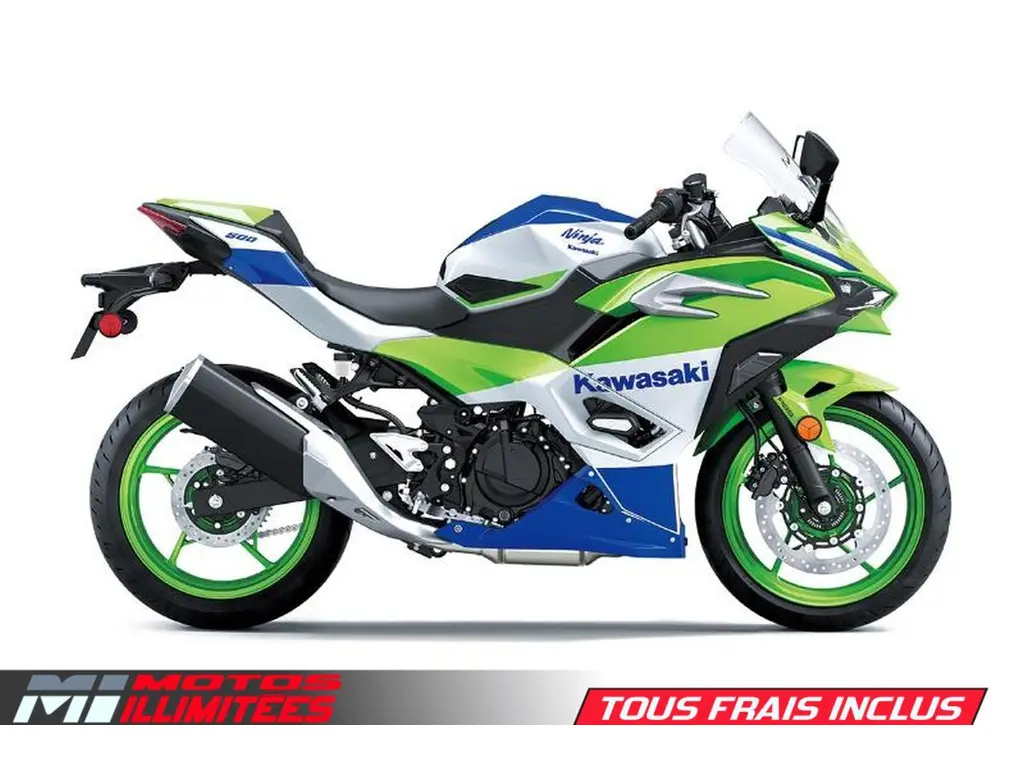2024 Kawasaki NINJA 500 SE 40e anniversaire