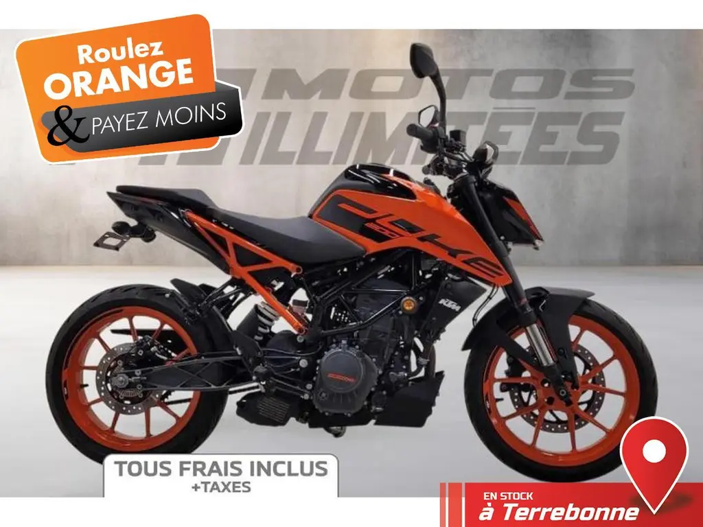 2022 KTM 200 DUKE