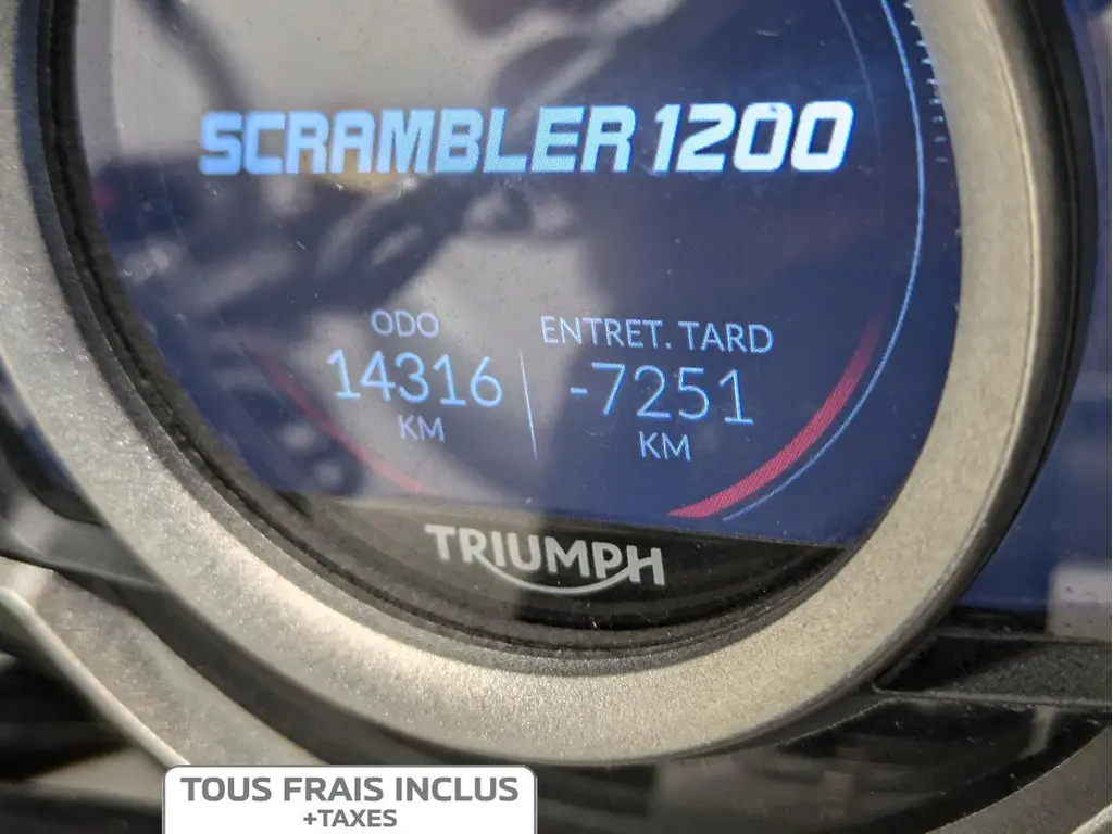 2022 Triumph SCRAMBLER 1200 XE