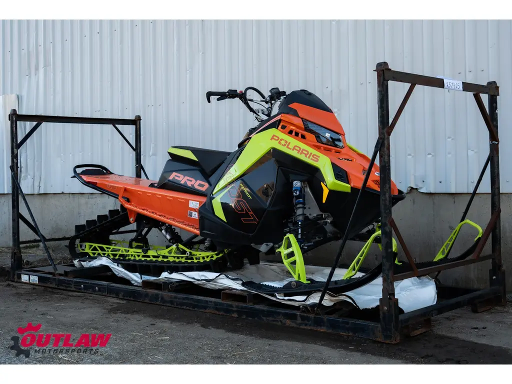 2023 Polaris PATRIOT BOOST PRO RMK SLASH 163 - Neon / Orange Burst
