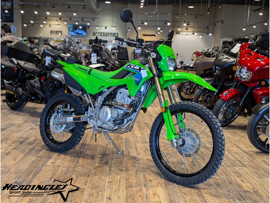 2026 Kawasaki KLX300 // Lime Green 