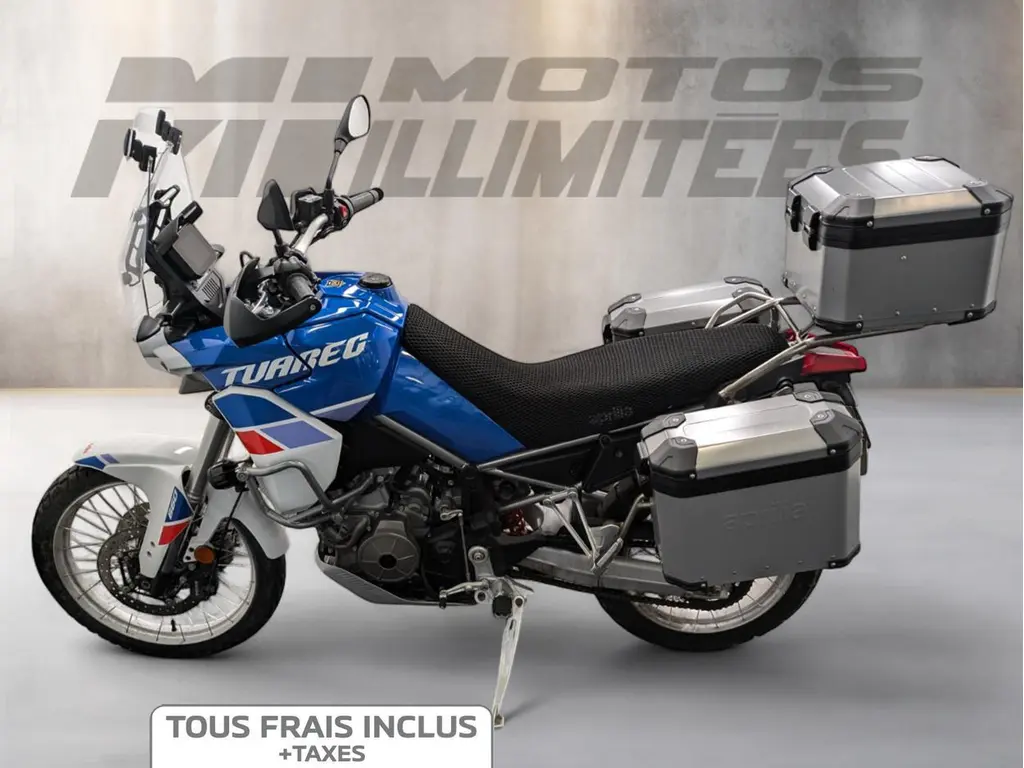 2022 Aprilia Tuareg 660 Indaco Tagelmust