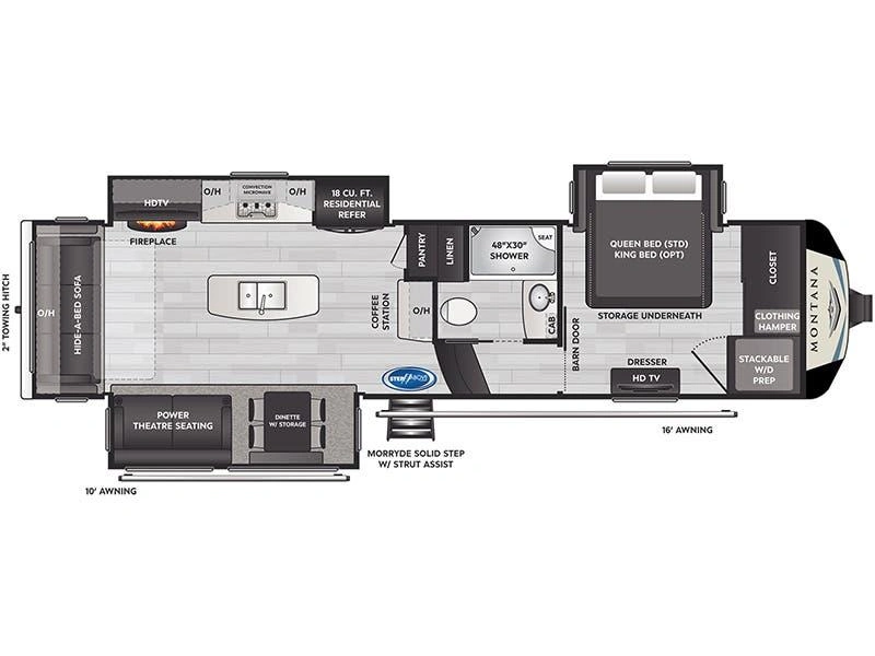 Keystone Rv Montana 3121rl 2022 alt