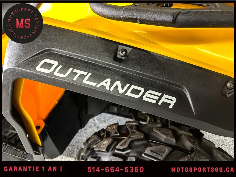 2017 Can-Am Outlander max 570 EPS très propre seulement 3838km!!!