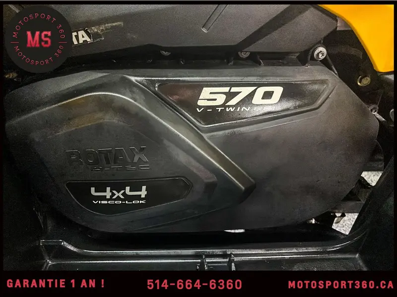 2017 Can-Am Outlander max 570 EPS très propre seulement 3838km!!!