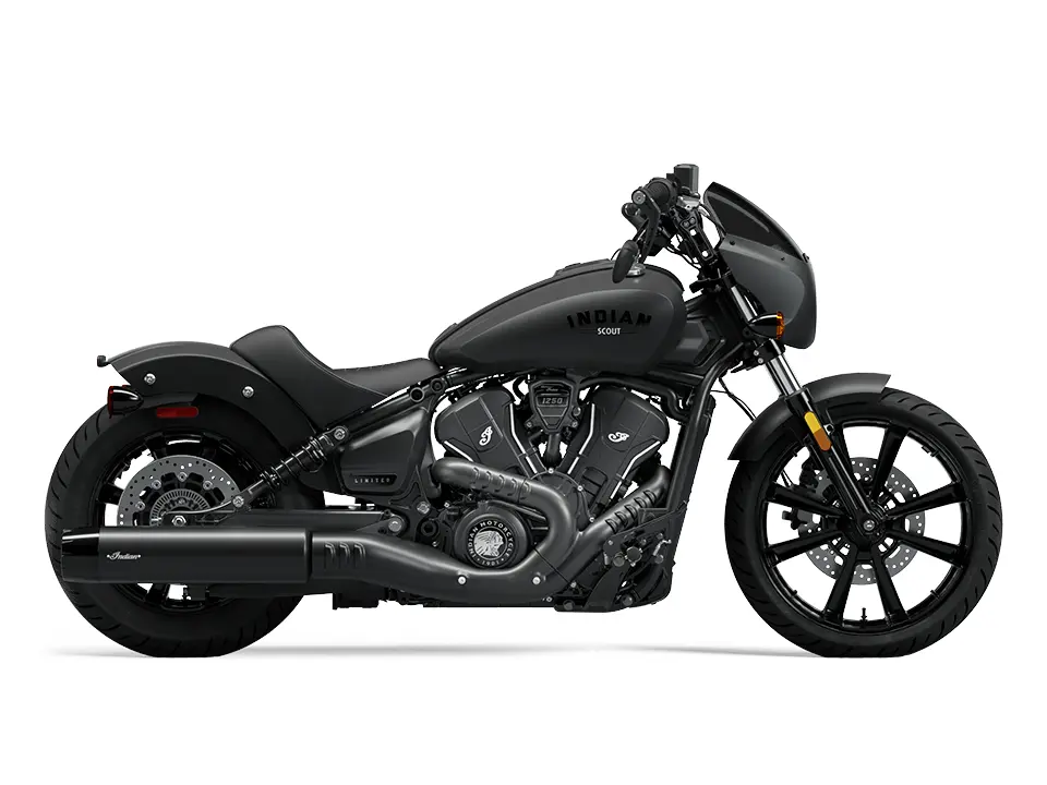 2025 Indian Motorcycle Sport Scout Limited // Black Smoke 