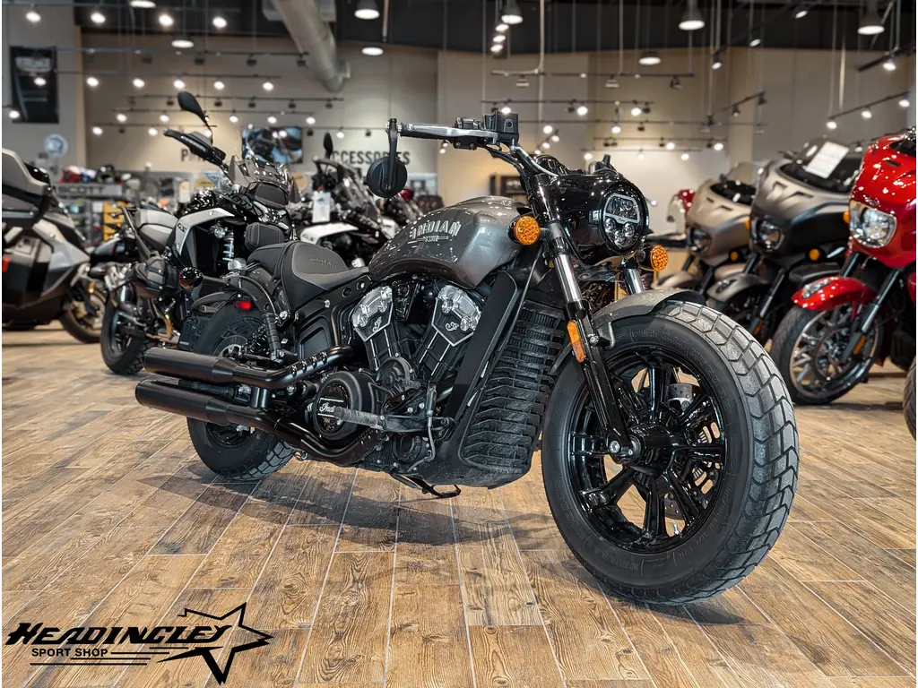 2022 Indian Motorcycle Scout Bobber ABS // Titanium Metallic