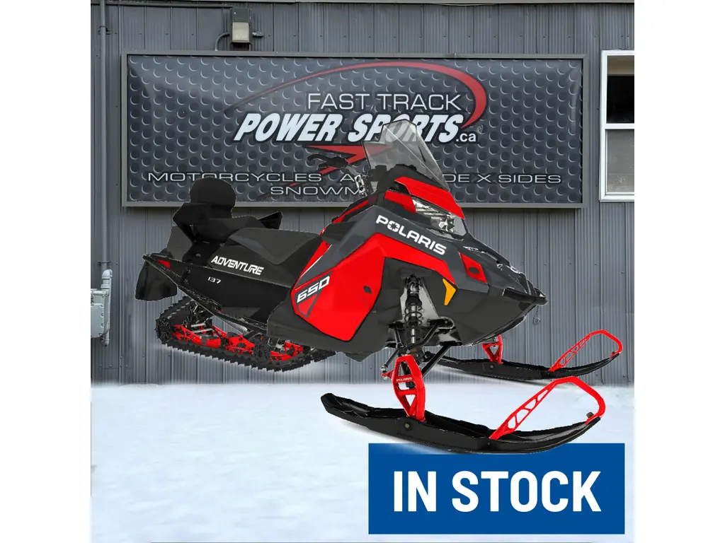2024 Polaris 650 Indy Adventure 137 Indy Red 