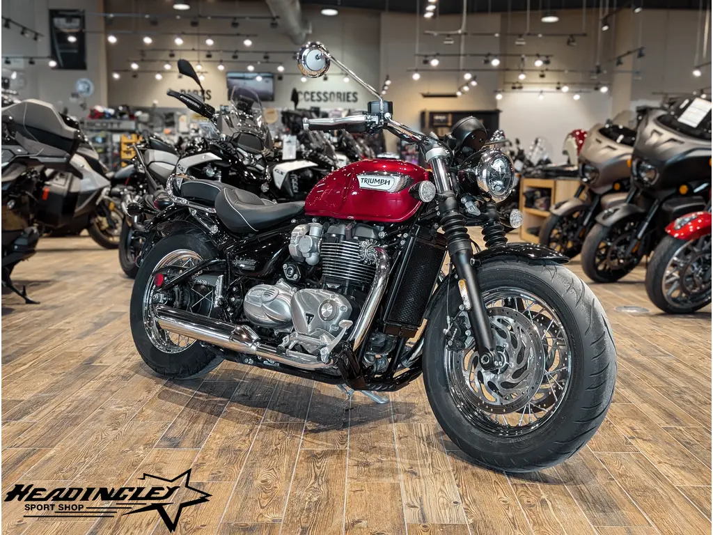 2022 Triumph Bonneville Speedmaster // Red Hopper