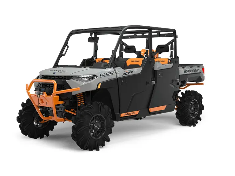 2021 Polaris Ranger Crew XP 1000 High Lifter // Ghost Gray