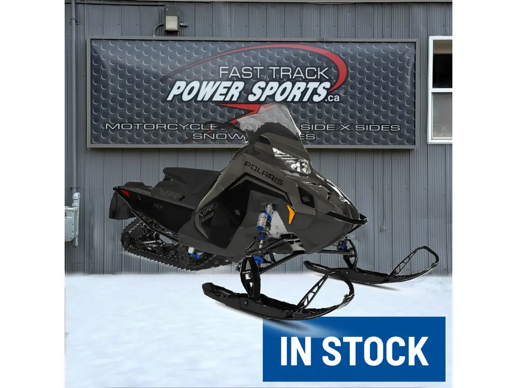 2025 Polaris 650 Indy VR1 137 Shadow Gray / Gloss Black 