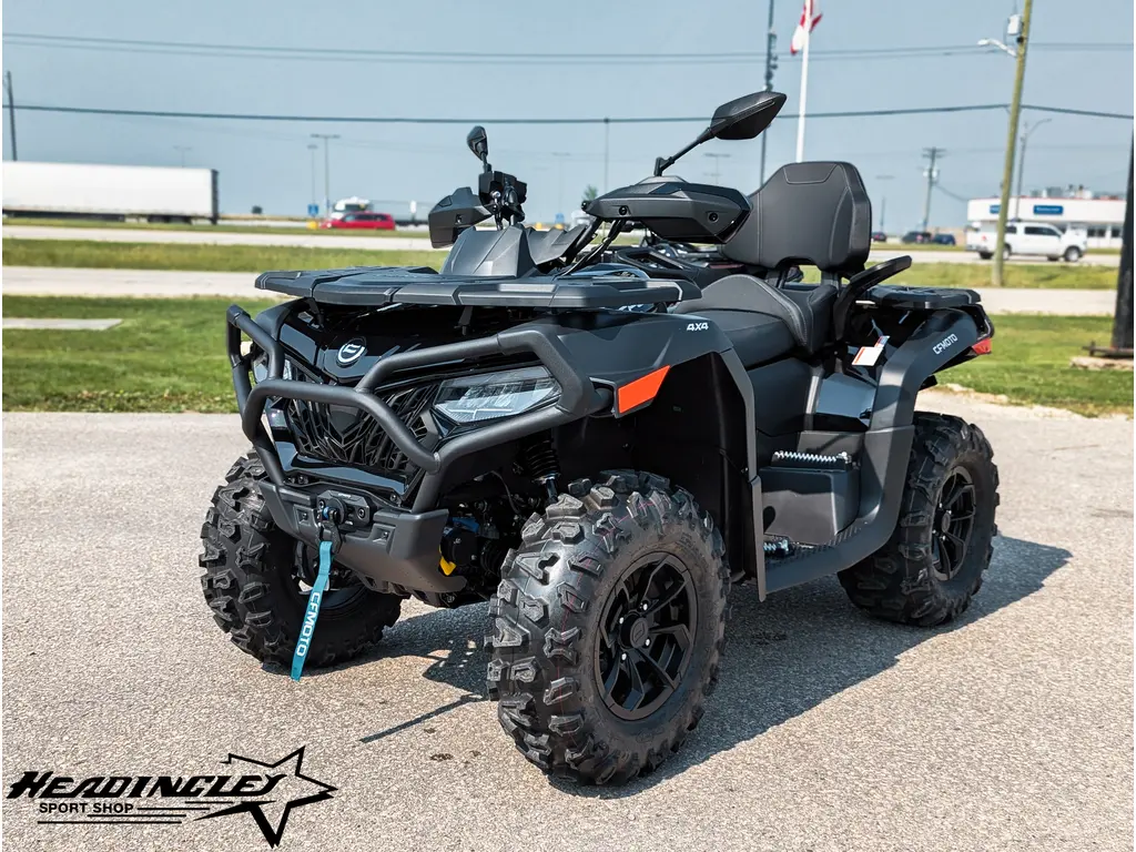 2025 CFMOTO CFORCE 600 Touring // Nebula Black w/ Front & Rear Bumpers