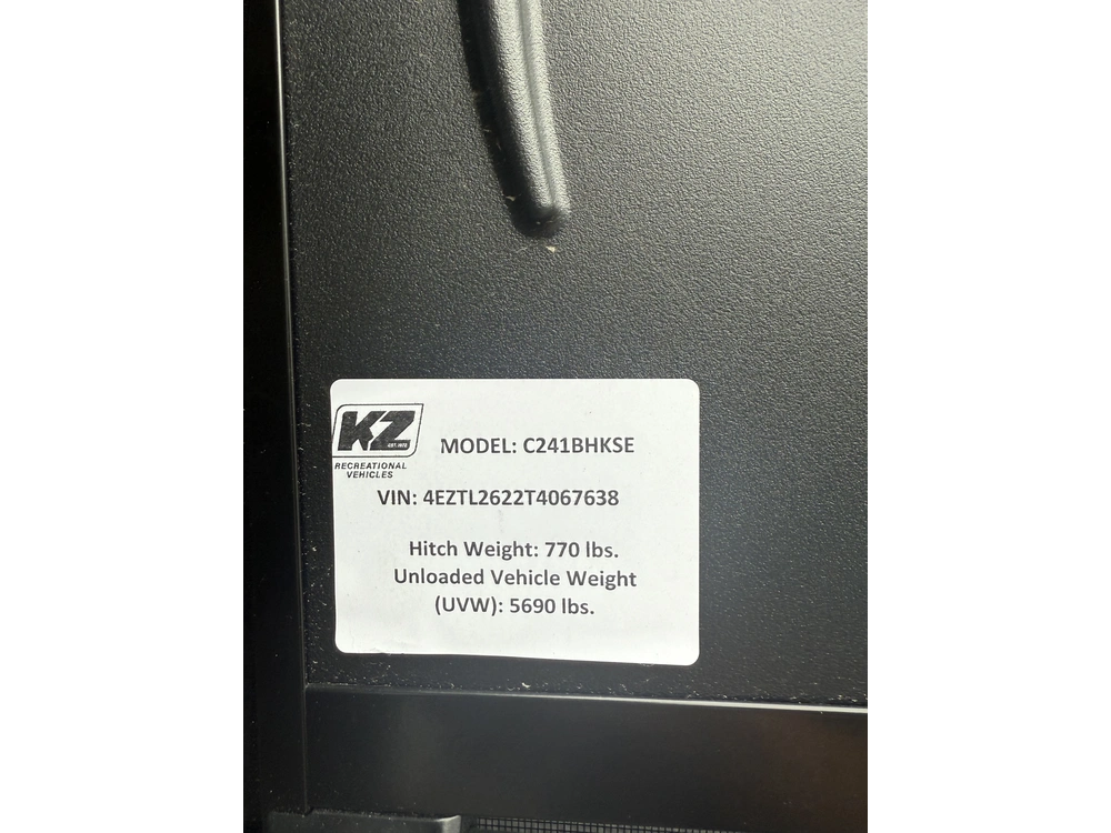 Kz-rv Connect Se 241bhkse 2026 alt