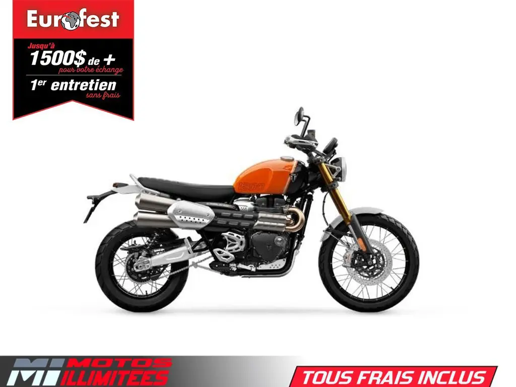 2025 Triumph Scrambler 1200 XE 