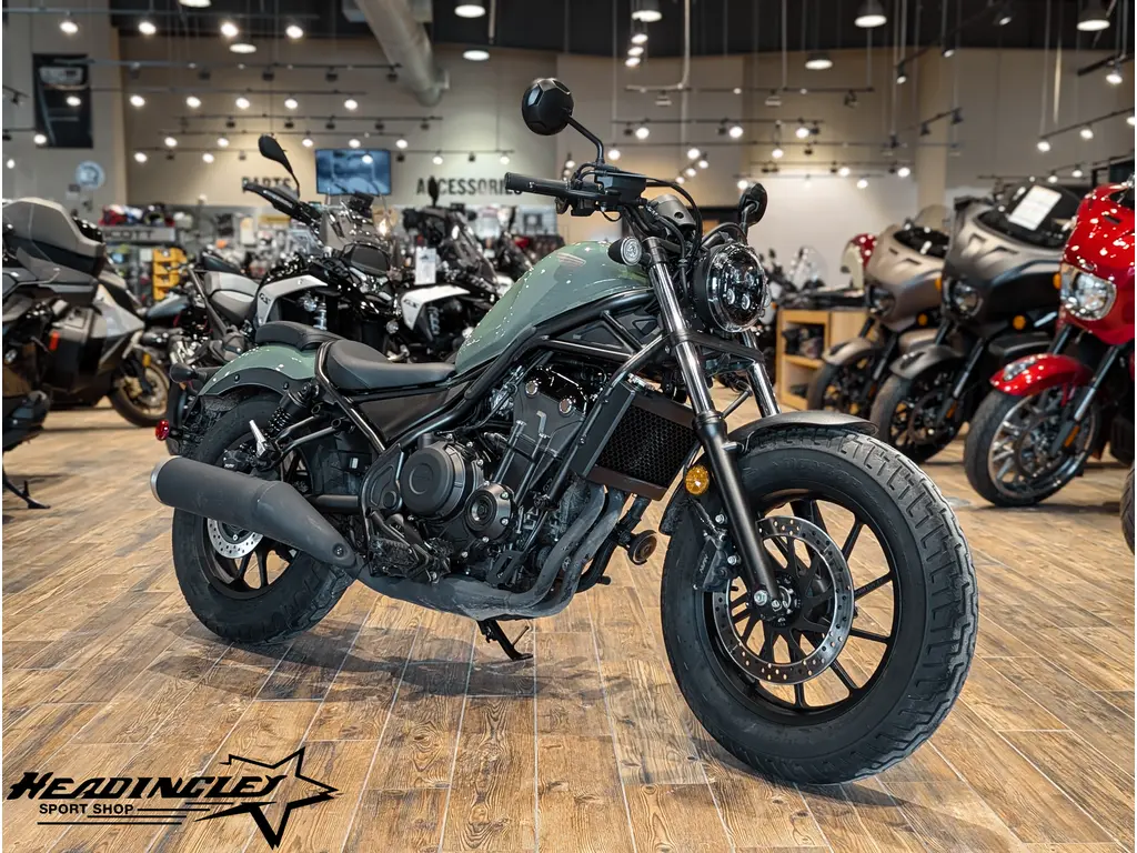 2022 Honda Rebel 500 // Pearl Organic Green