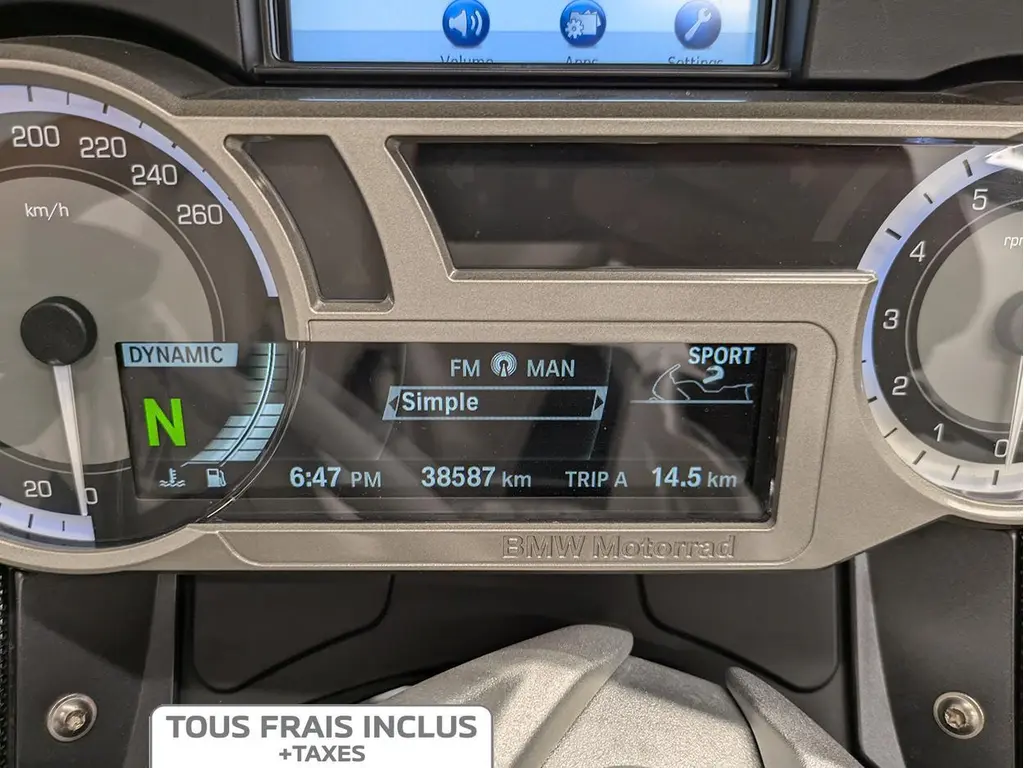 2016 BMW K1600GTL