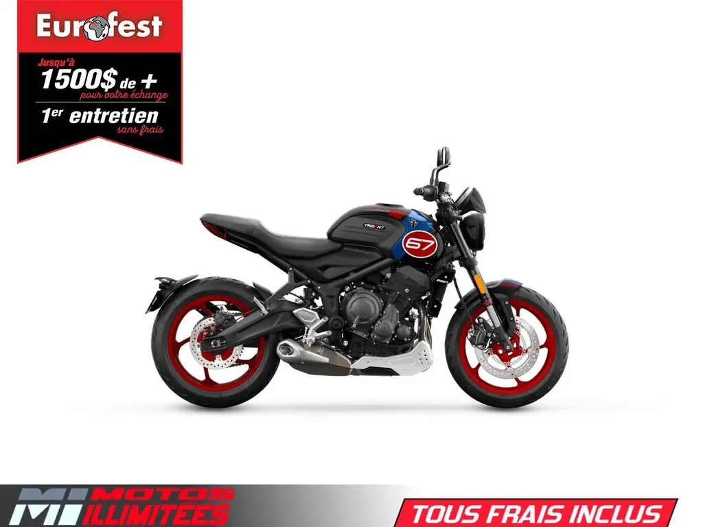 2026 Triumph Trident 660 Triple Tribute