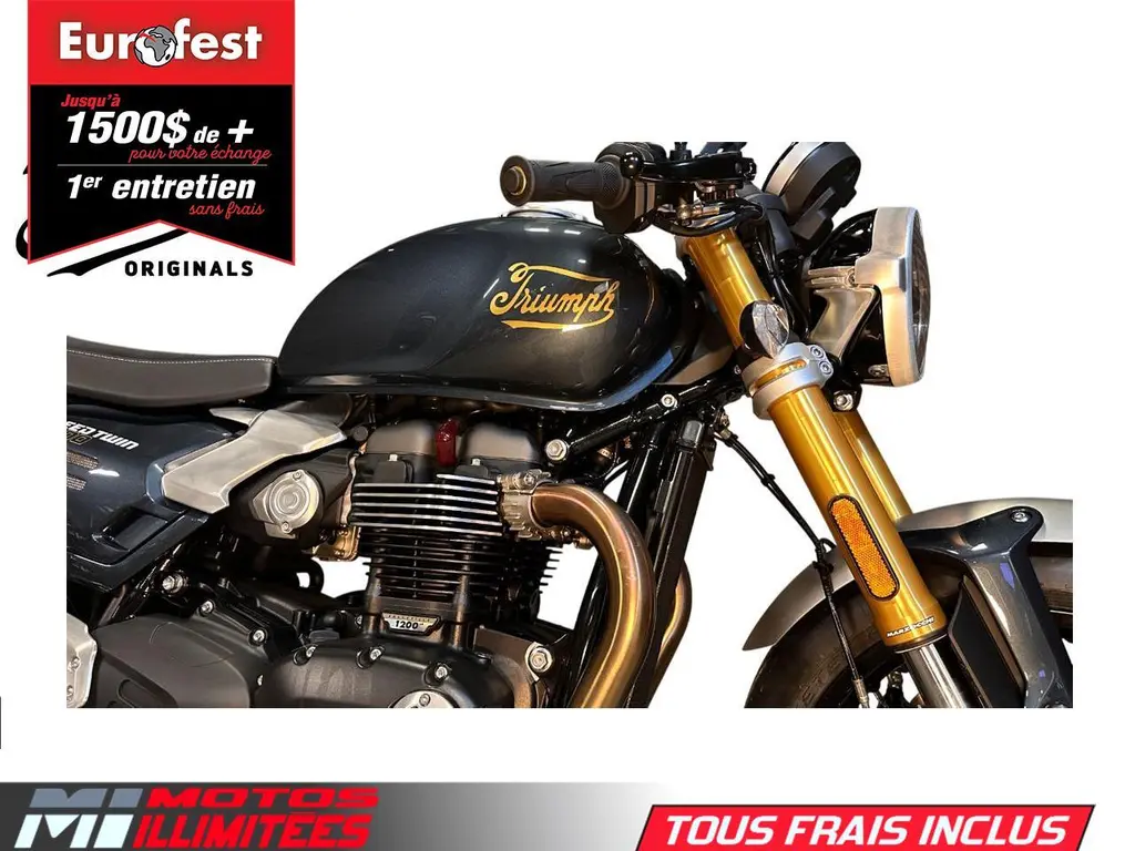2025 Triumph SPEED TWIN 1200 RS Triumph originals