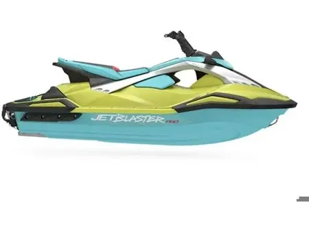 2025 Yamaha JETBLASTER PRO 3-LUNAR YELLOW/MINT