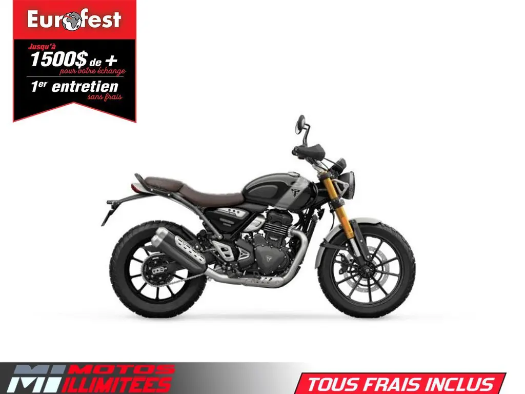2025 Triumph Scrambler 400 X 