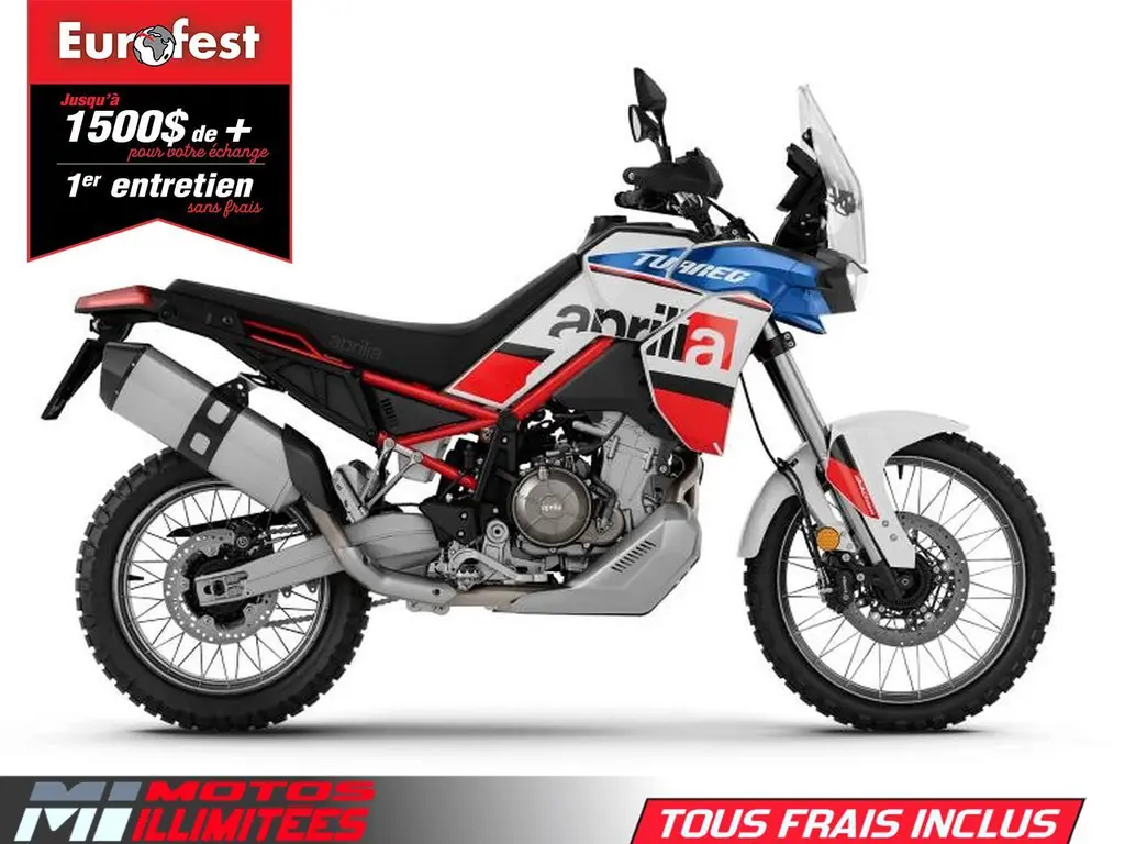 2024 Aprilia Tuareg 660 Dakar Podium 