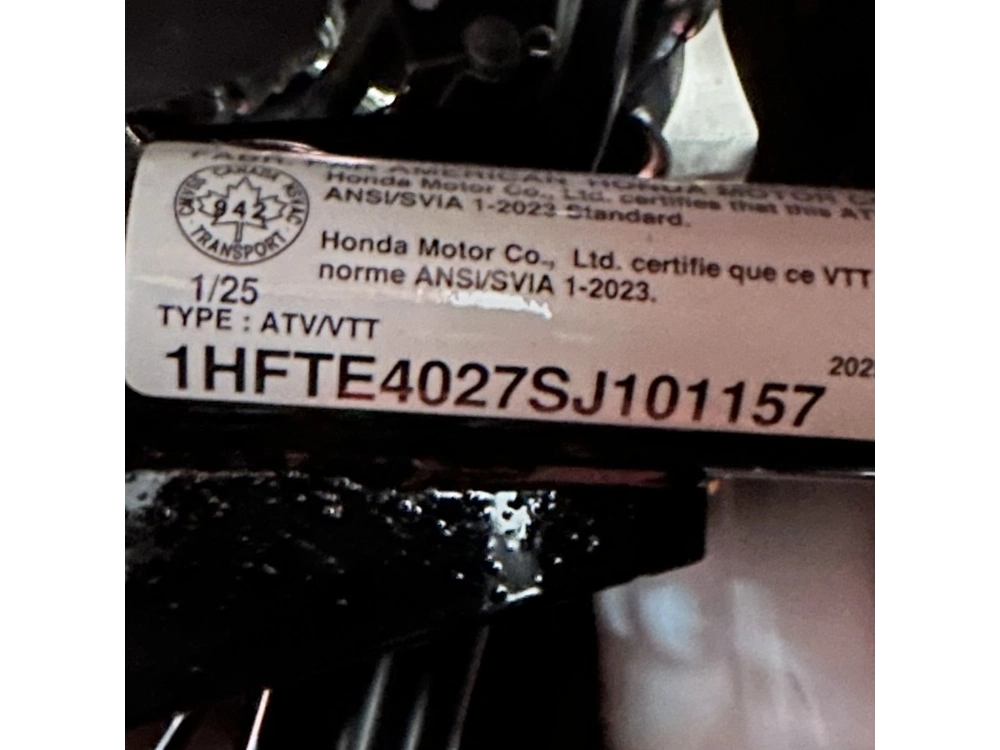 2025 Honda Fourtrax Rancher® 4x4 alt