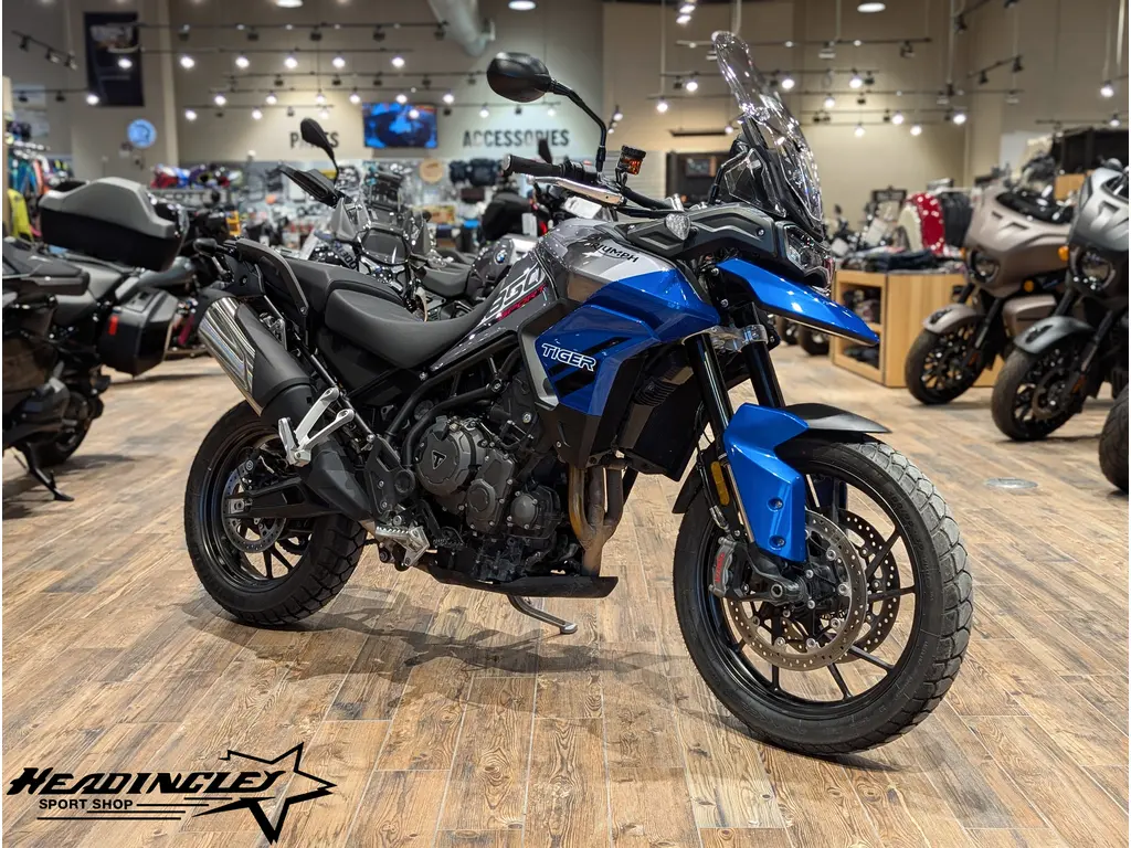 2022 Triumph Tiger 850 Sport // Graphite/Caspian Blue 