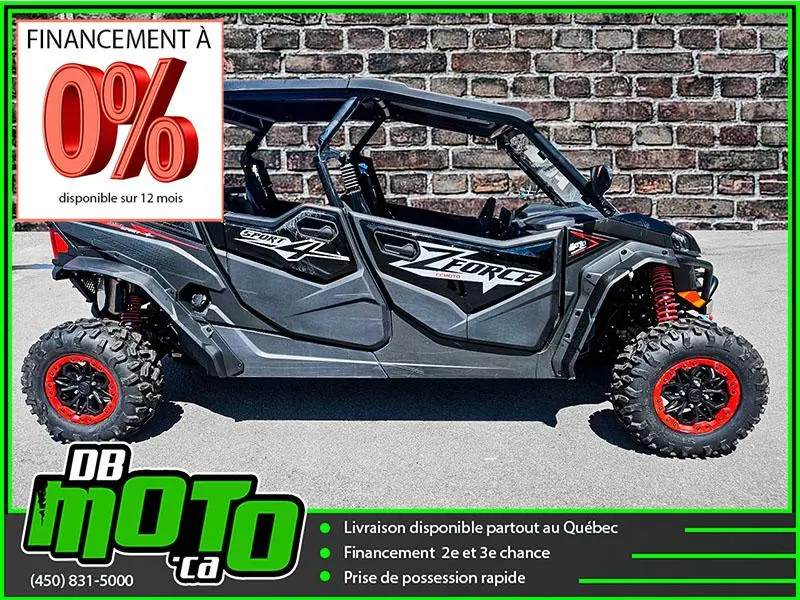 2024 CFMOTO ZFORCE 950 SPORT 4 PLACES ** 0% DISPONIBLE **