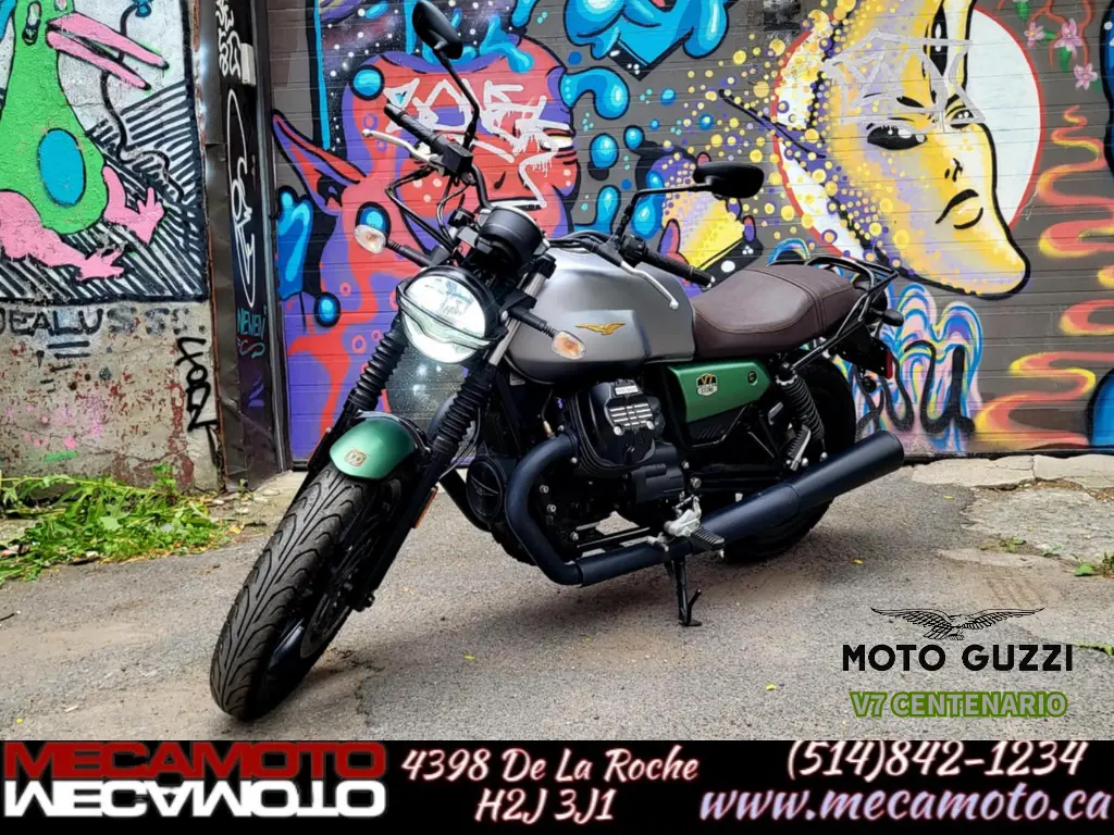 2022 Moto Guzzi V7 Stone Centenario