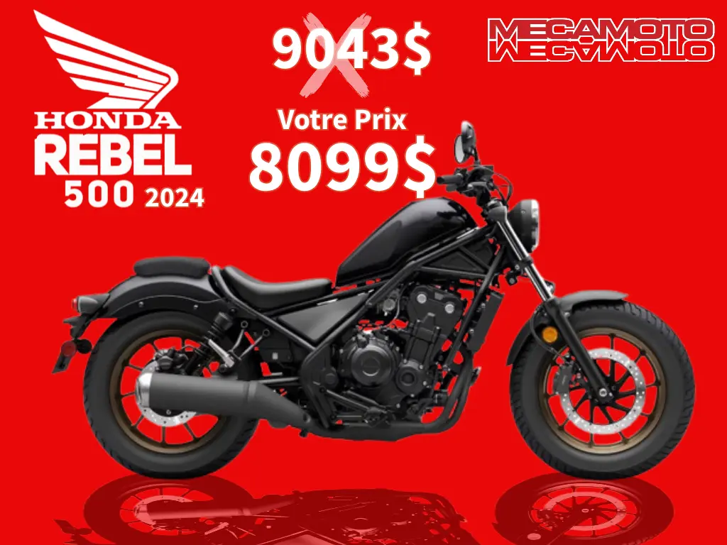 2024 Honda Rebel 500 Cruiser