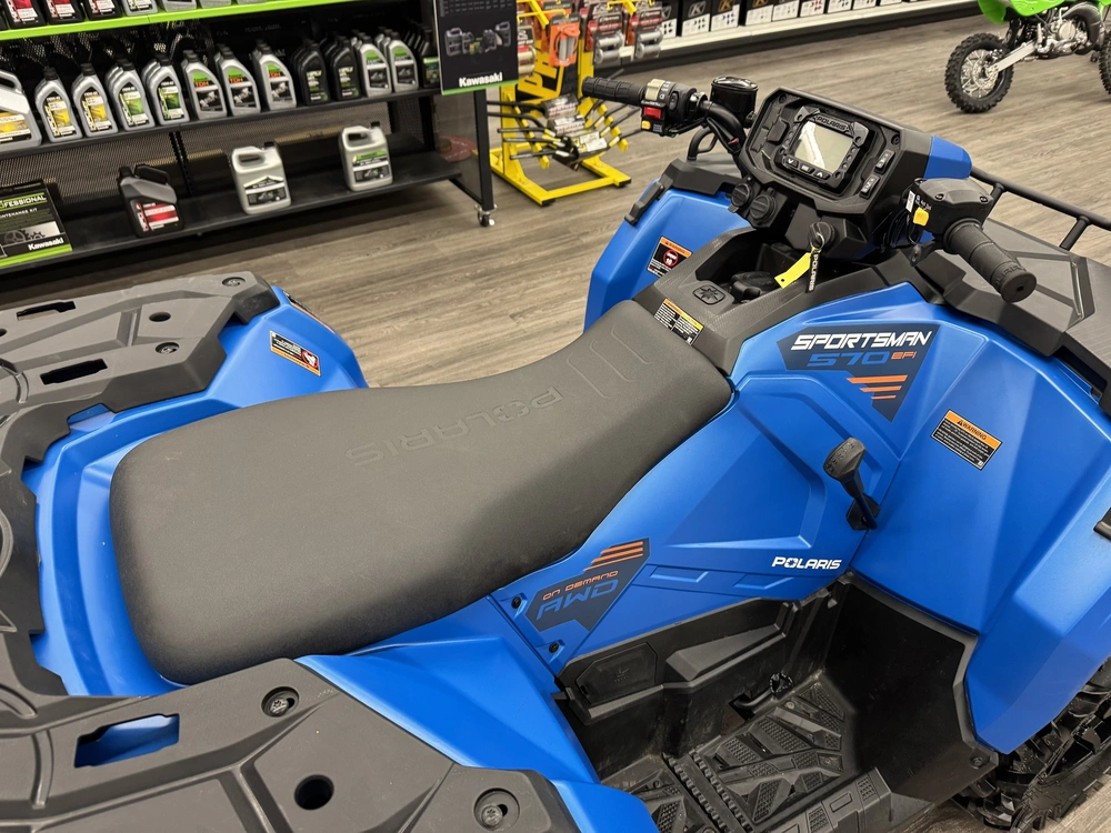 2025 Polaris Sportsman 570 Trail - Electric Blue Trail alt