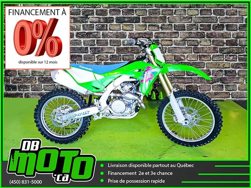 Kawasaki KX 450 50 TH ANNIVERSAIRE 2024 - ** AUCUN FRAIS CACHÉ **