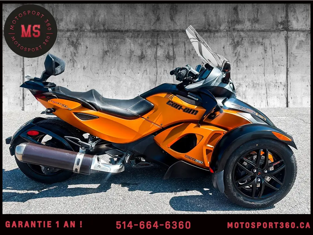 2012 Can-Am SPYDER RSS SE5 IMPECCABLE ! Bas milleage!