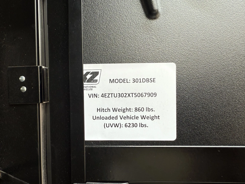 Kz-rv Sportsmen Se 301dbse 2026 alt