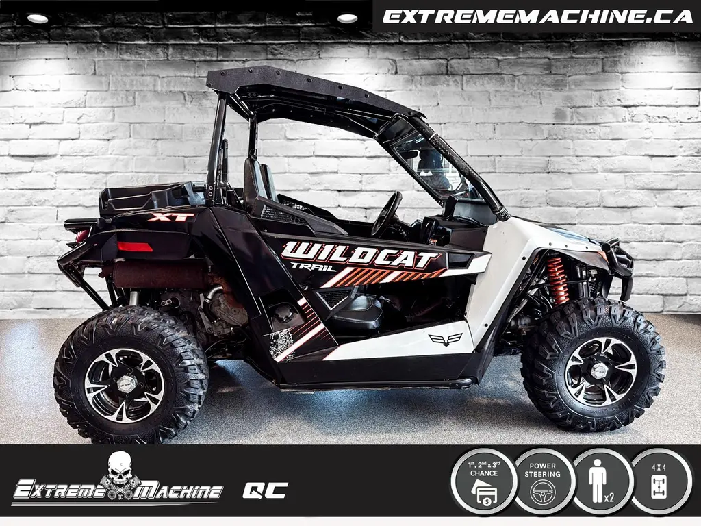 2018 Arctic Cat WILDCAT TRAIL XT EPS SEULEMENT 4695KM!!!