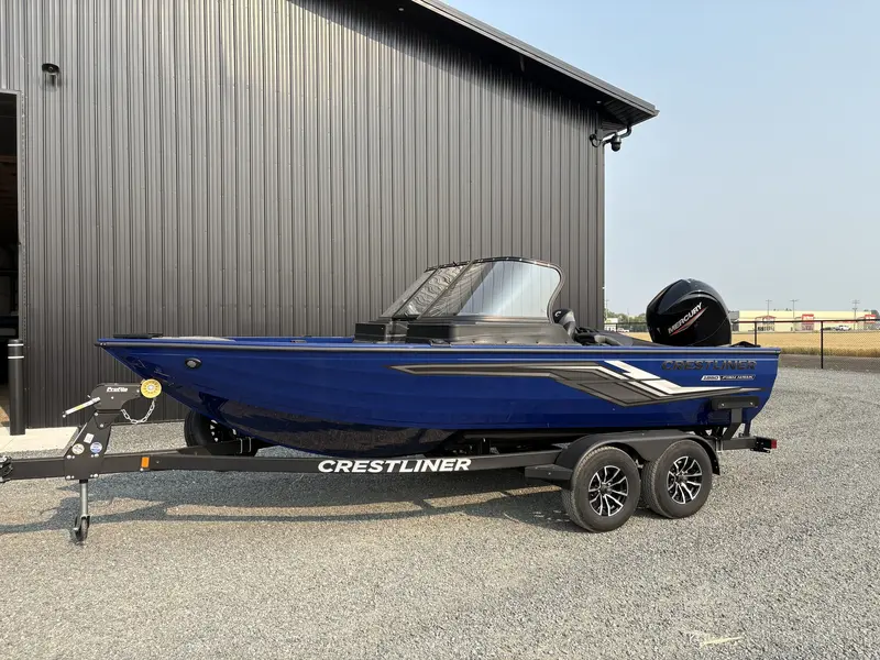 2025 Crestliner 1850 Fish Hawk Wt Jumpseat - True Blue alt