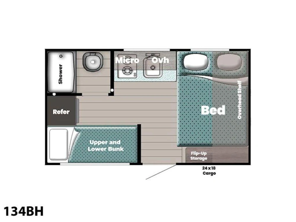 2025 Gulf Stream Ameri-lite Super Lite 134bh alt