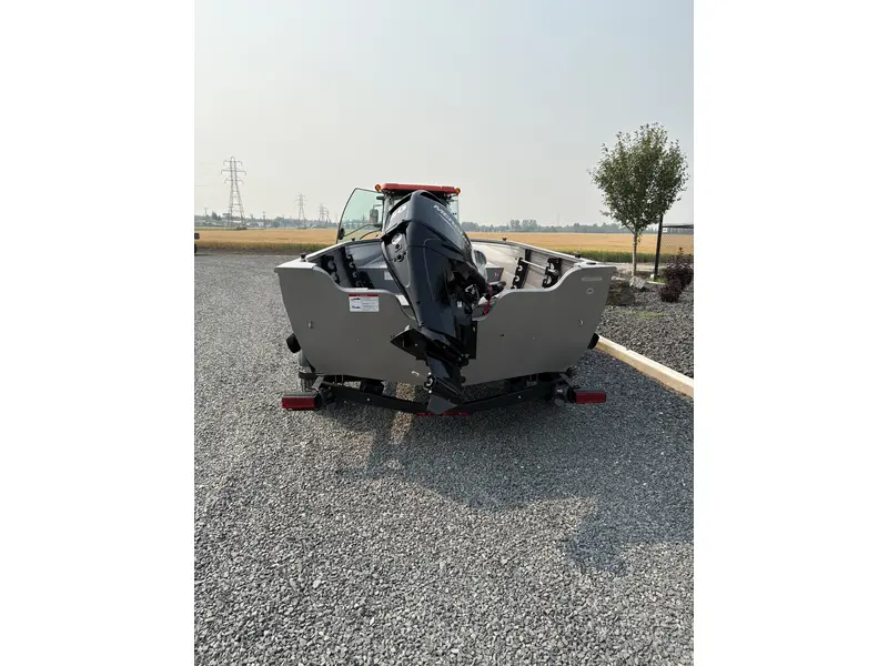 Crestliner 1650 KODIAK TILLER - Silver Metallic 2025