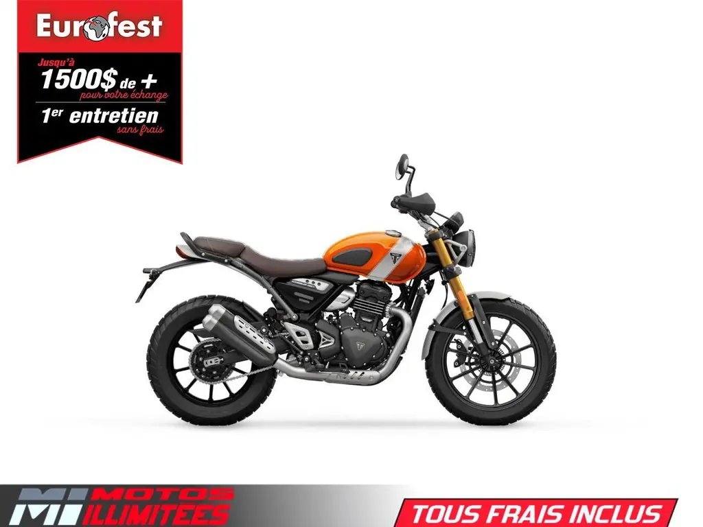 2026 Triumph Scrambler 400 X 