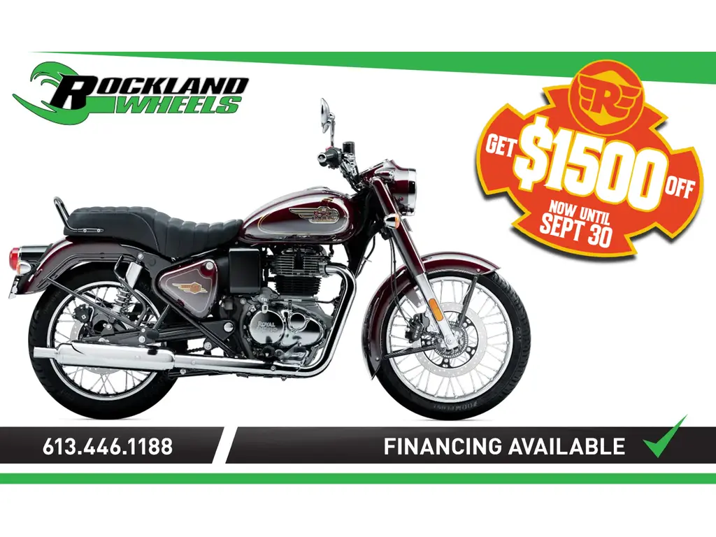 2024 Royal Enfield BULLET 350 - STANDARD MAROON 