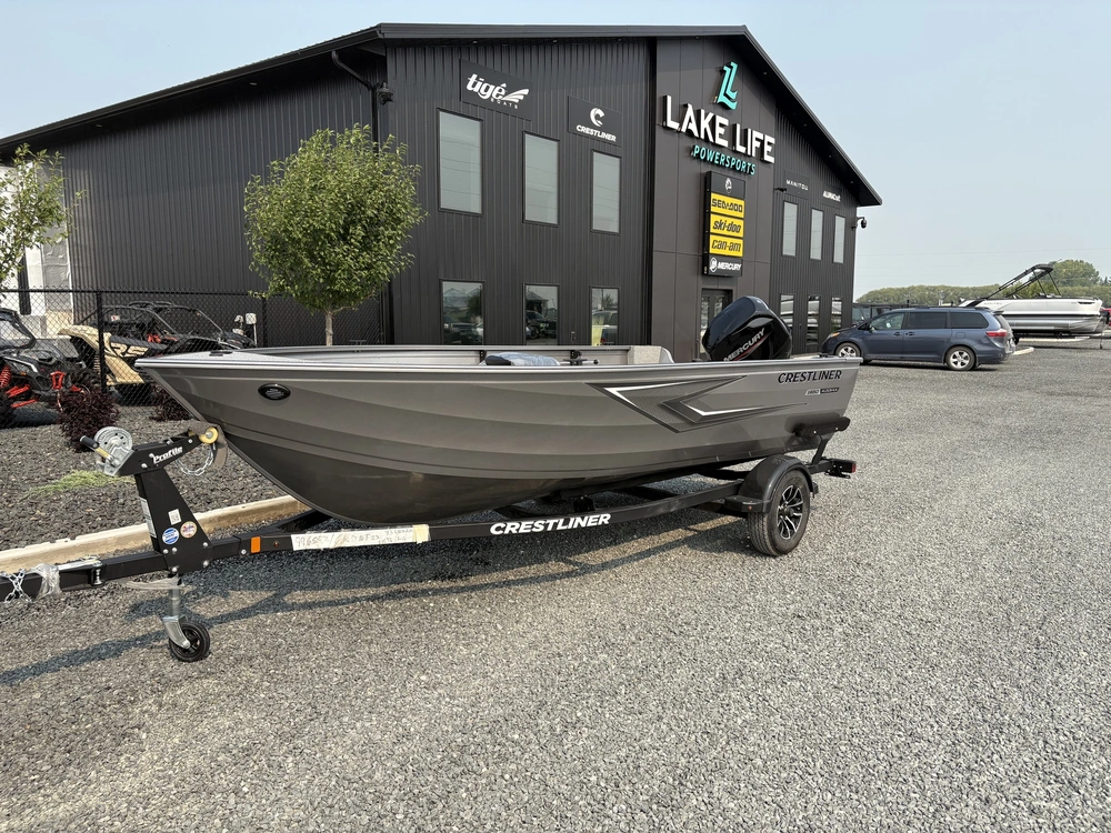 2025 Crestliner 1650 Kodiak Tiller - Silver Metallic alt