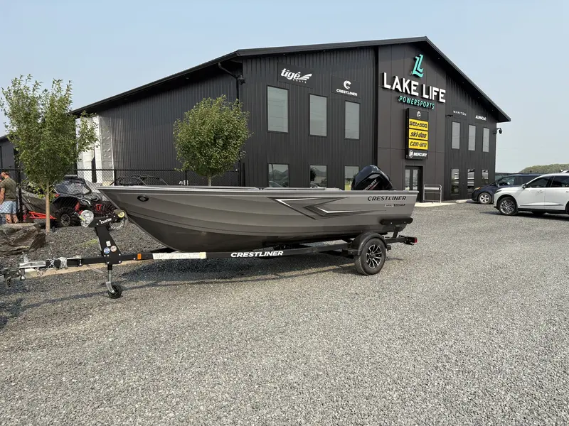 2025 Crestliner 1650 Kodiak Tiller - Silver Metallic alt