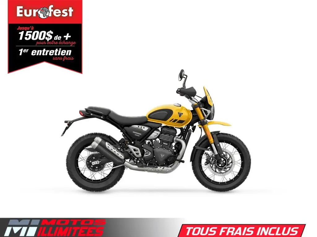 2026 Triumph Scrambler 400 XC 