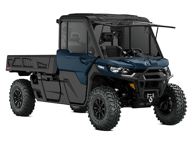2025 Can-am Defender Pro Limited Cab Hd10 Dusty Navy alt