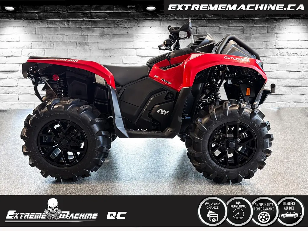 Can-Am OUTLANDER X MR 700 DPS 2023 - SEULEMENT 469kM - COMME NEUF!!!