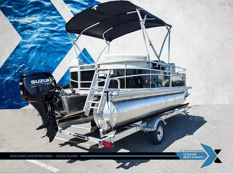 Starcraft Ponton LX 18F Fish de pêche moteur Suzuki 60HP inclus 2025