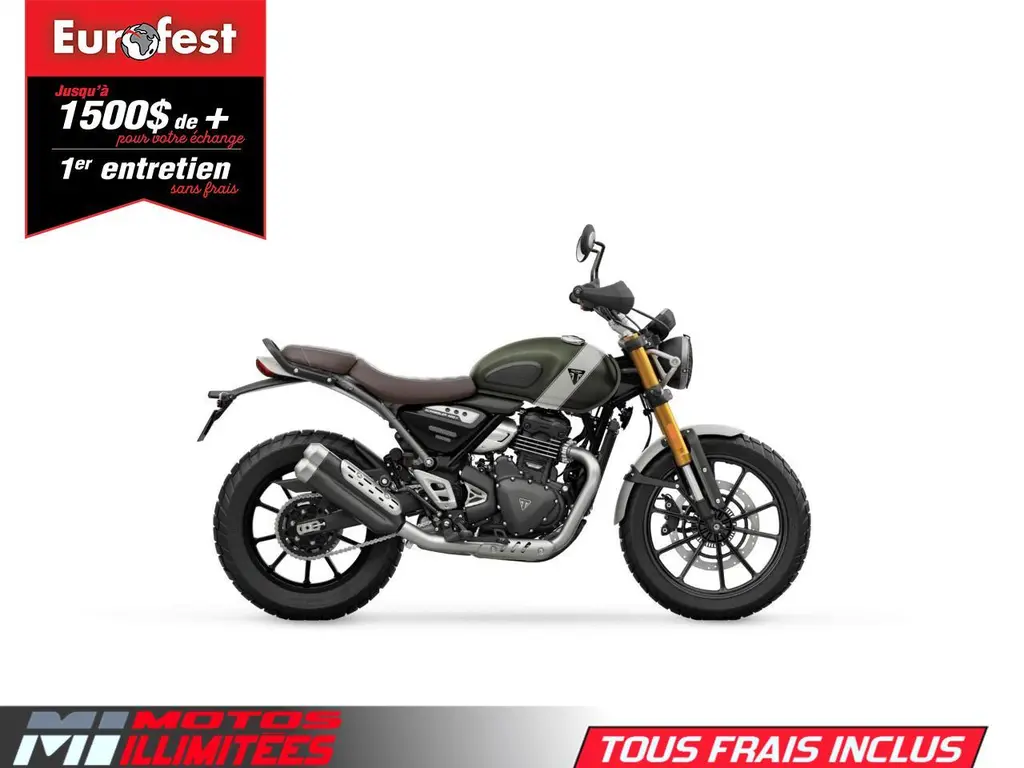 2026 Triumph Scrambler 400 X 