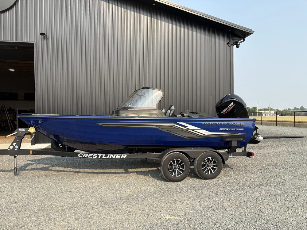 2025 Crestliner 1850 Fish Hawk Wt Jumpseat - True Blue alt