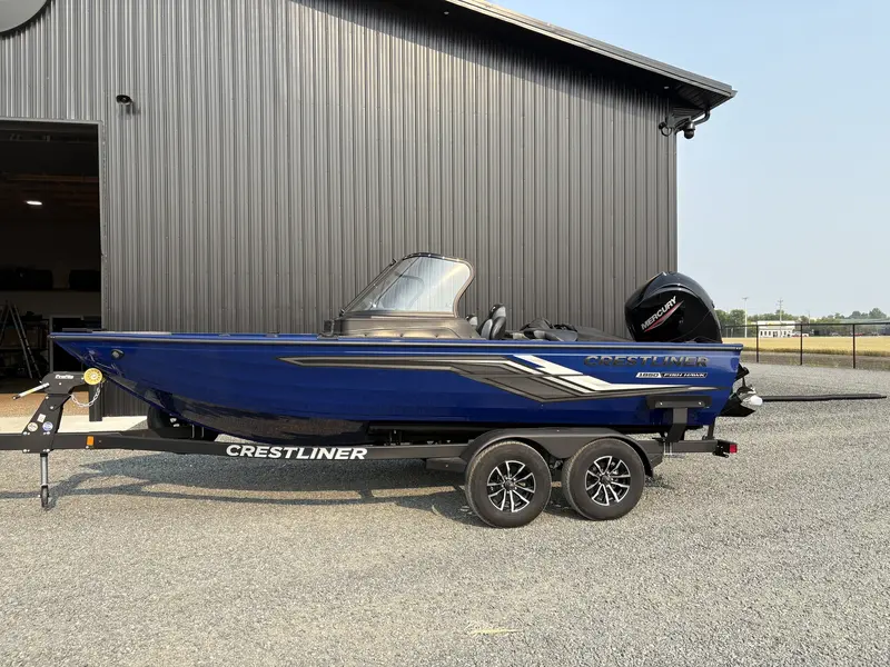 2025 Crestliner 1850 Fish Hawk Wt Jumpseat - True Blue alt